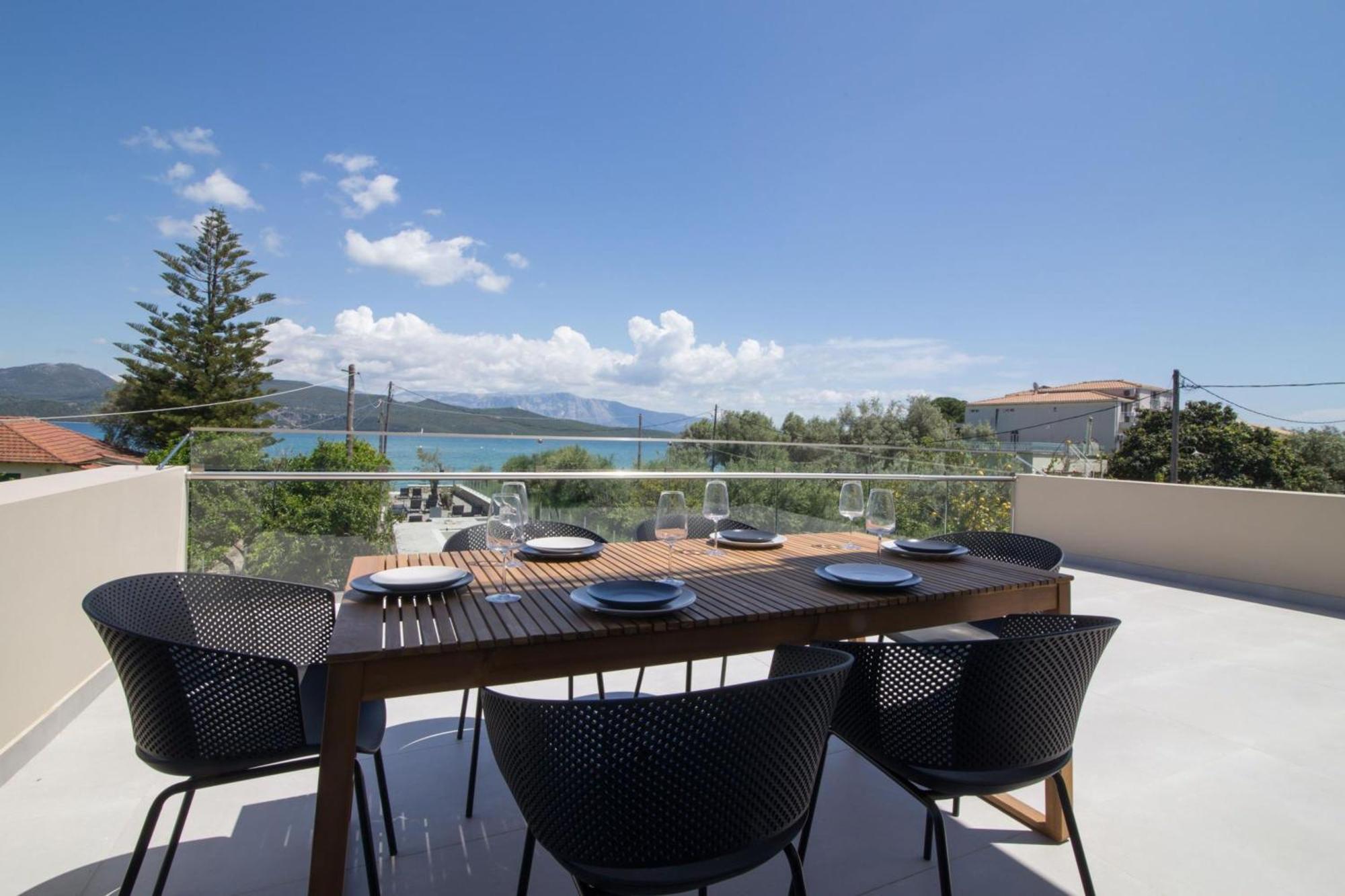 Blue Symphony Suites Apartments Nikiana Bagian luar foto