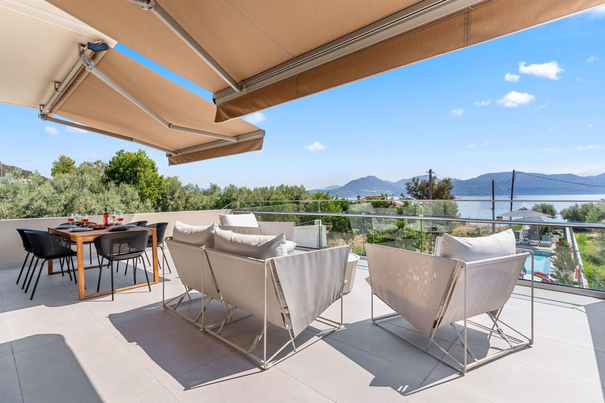 Blue Symphony Suites Apartments Nikiana Bagian luar foto