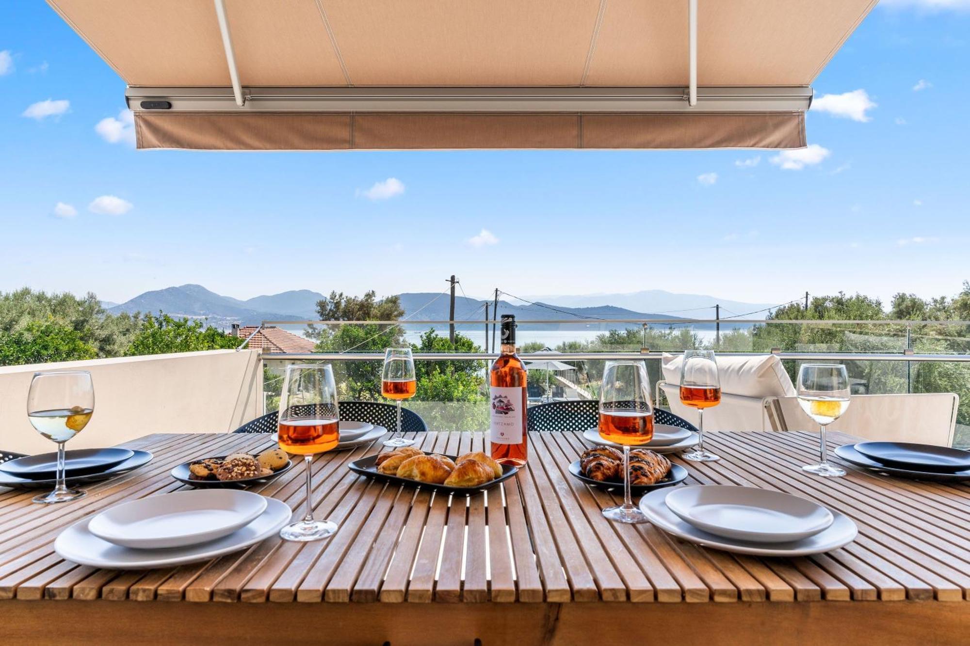 Blue Symphony Suites Apartments Nikiana Bagian luar foto