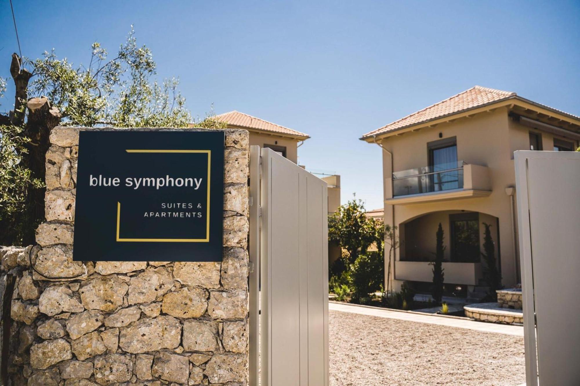Blue Symphony Suites Apartments Nikiana Bagian luar foto