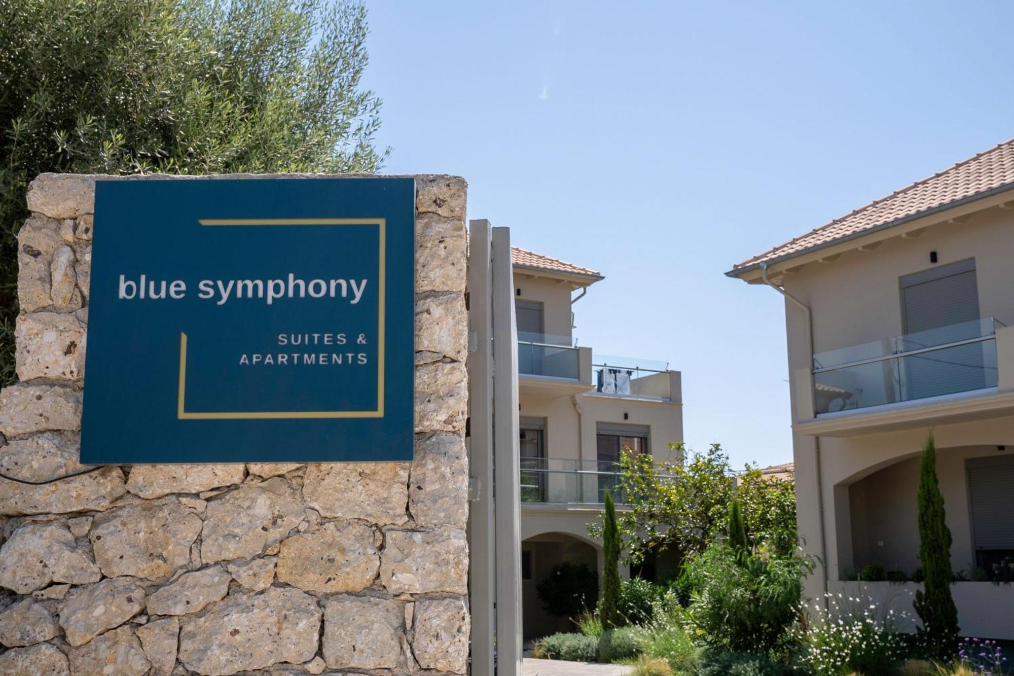 Blue Symphony Suites Apartments Nikiana Bagian luar foto